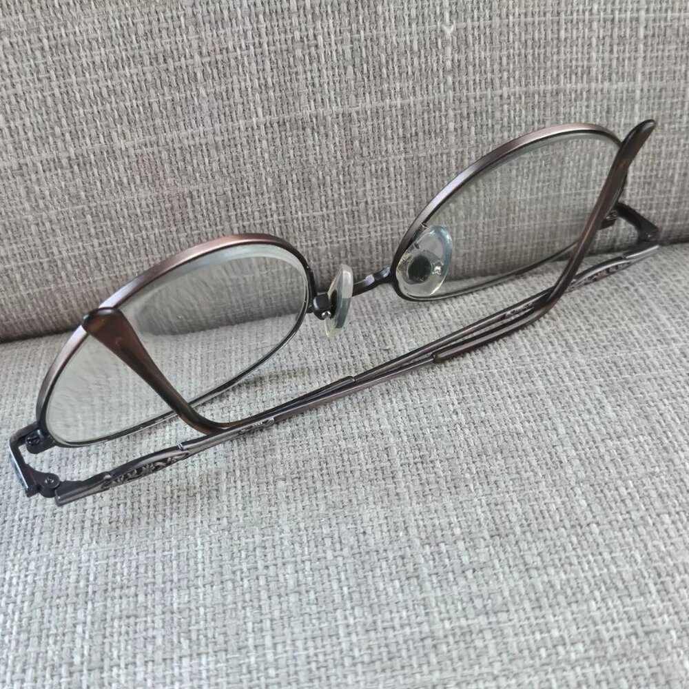 Laura Ashley CORNELIA Women Glasses Frame Dark Brown NUTMEG 52[]20 140 - Picture 7 of 13